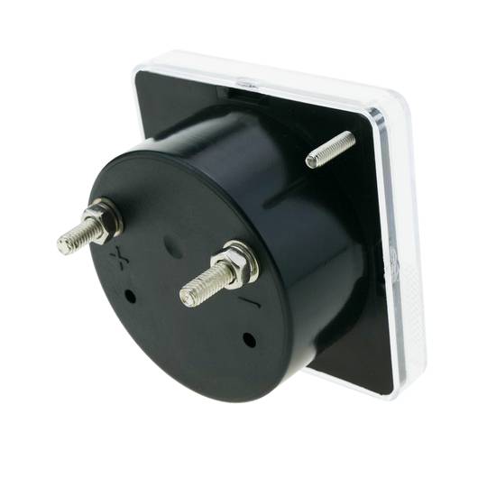Medidor elétrico com painel quadrado 80x80mm 300V voltímetro