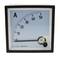 Contatore elettrico analogico a pannello quadro 96x96mm 50A 75mV voltometro amperometro