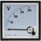 Electric analog square panel meter 96x96mm 200V voltmeter