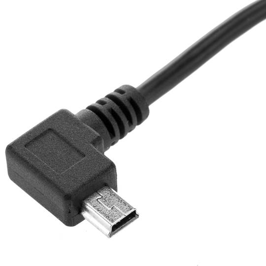 Kabel OTG Mini USB do smartfonów i tabletów z kątem