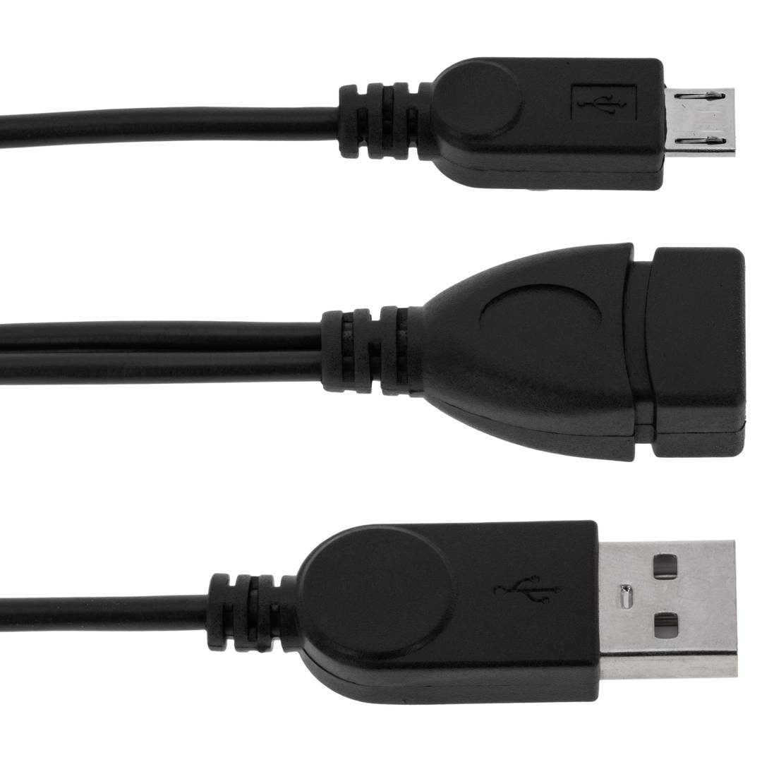 Cable de carga 3 en 1, cargador de teléfono múltiple de 3 vías, cable USB  tipo C/micro USB para iPhone/Android/tablet/Samsung Galaxy/iPad/teléfono