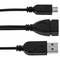 Cable OTG MicroUSB con alimentación para SmartPhones y Tablets