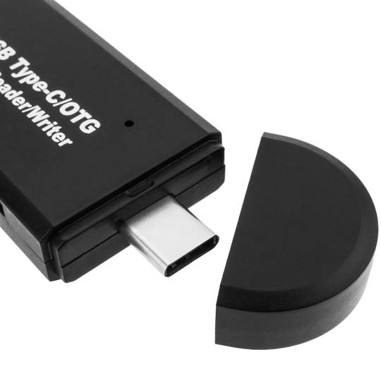 USB-C-Adapter für microSD und SD Karten und OTG Datenübertragung