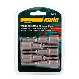 Satz mit 10 magnetischen Sechskant-Bits 65 mm BVH10 Mota