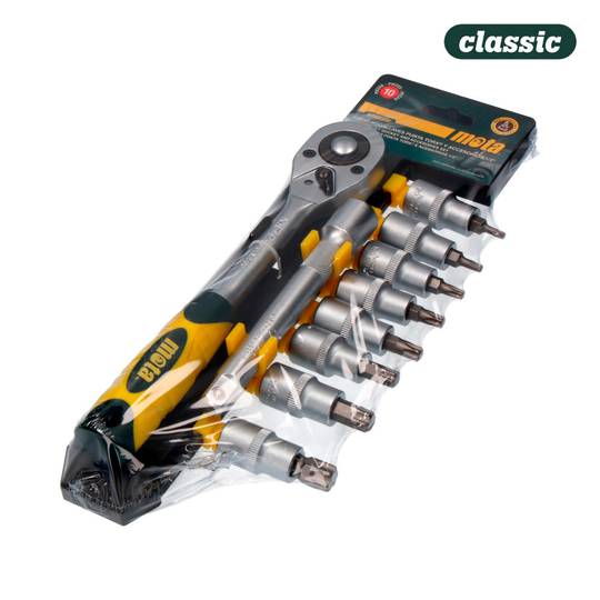 Set da 10 chiavi Torx CR-V da 1/2