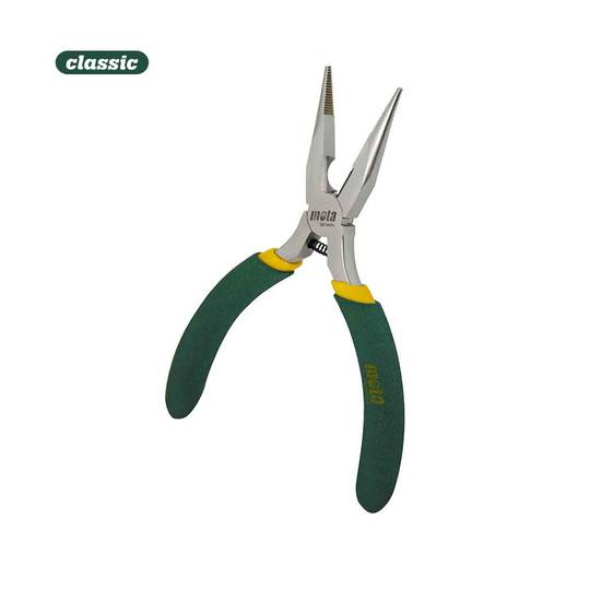 Mini alicates con punta semiredonda de 130mm Q703 Mota