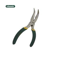 Mini round nose pliers curved 130mm Q704 Mota