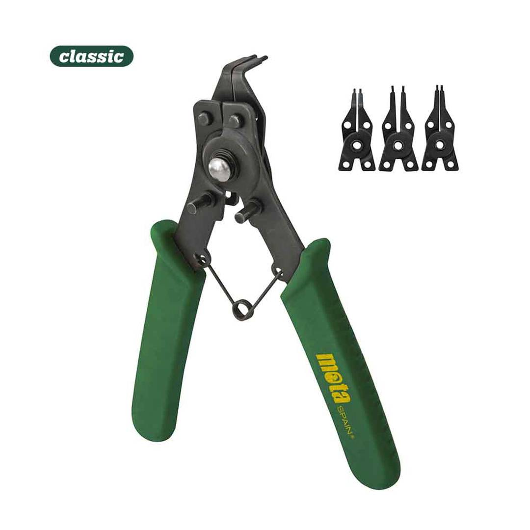 Pinze per anelli di sicurezza forgiate 4 in 1 Q800 Mota