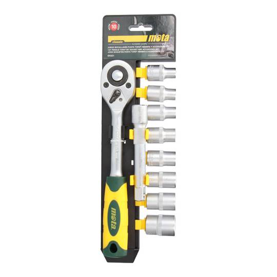 Set di chiavi a bussola Torx femmina da 10 pezzi 1/2
