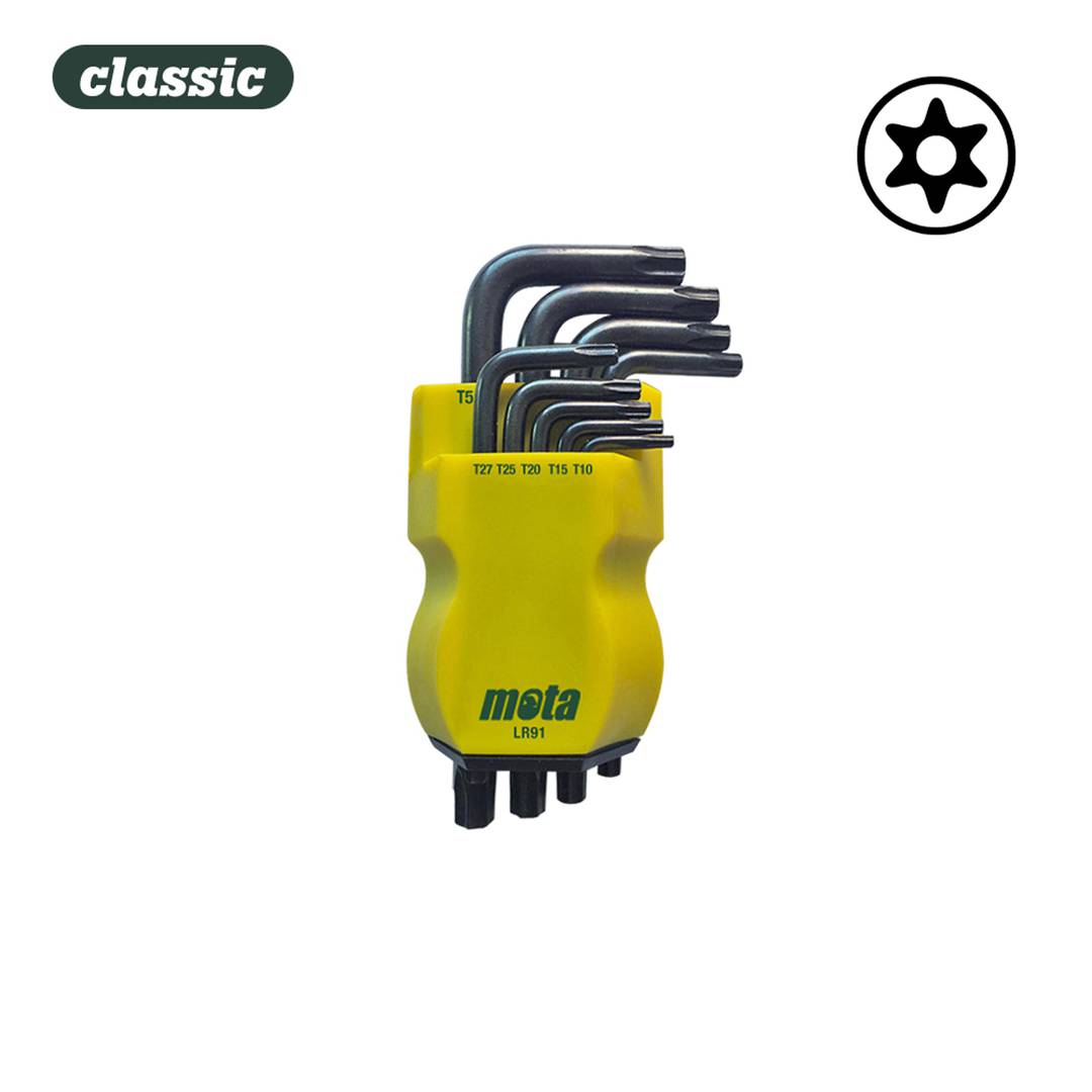 Set Torx-sabotagesleutels LR91 Mota
