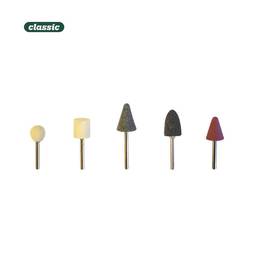 Blister com 5 pedras montadas com haste 1/4" A250 Mota