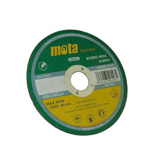 RVS doorslijpschijf 115x1,6x22,23mm D1116 Mota