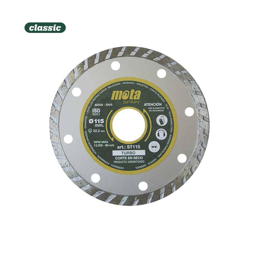Disc diamantat turbo de 115mm ST115-P Mota