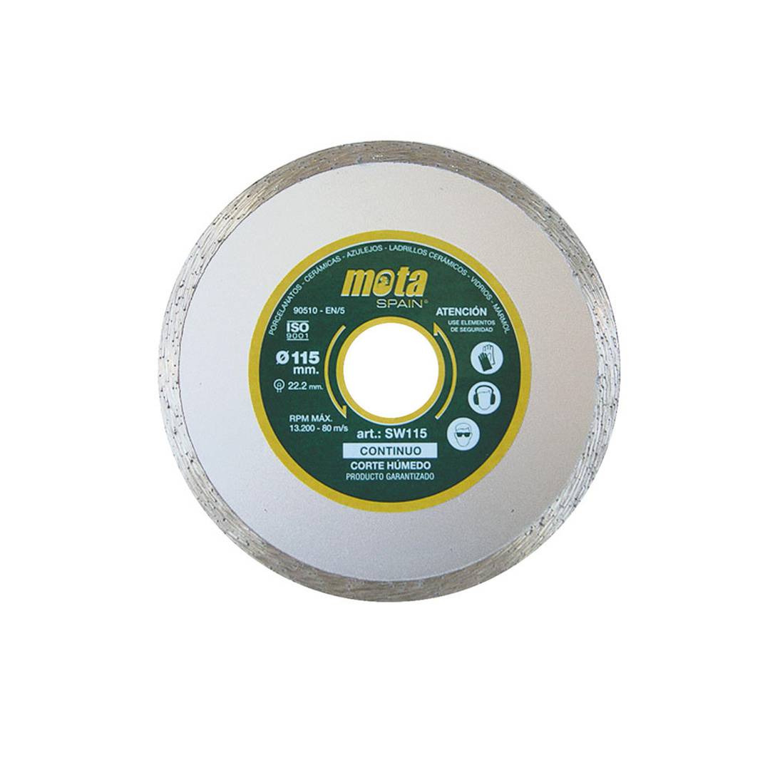 Mota SW230P 230 mm glatte und nasse Diamanttrennscheibe