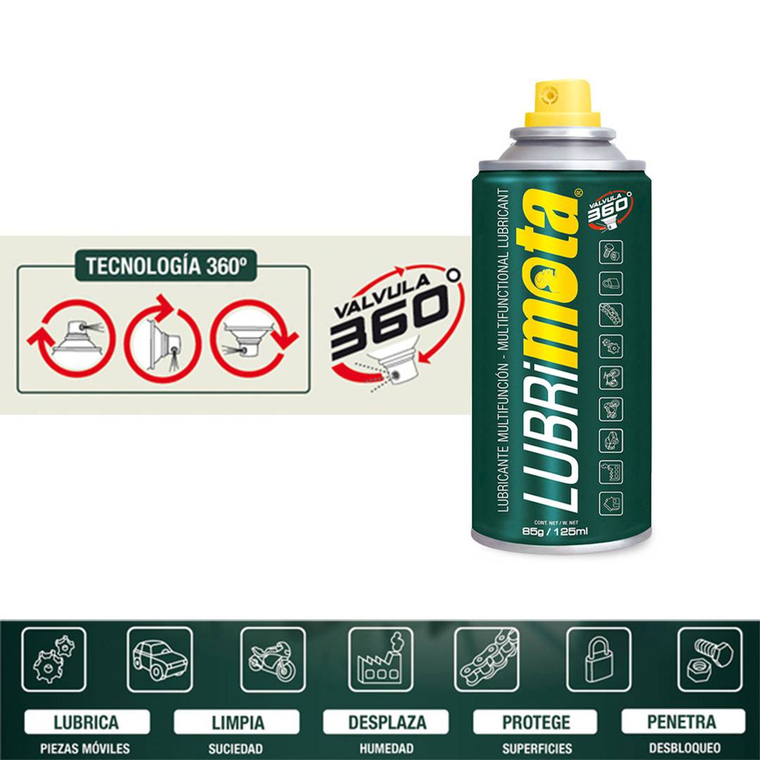 Lubricante de 125 ml y 85 g Mota LB125