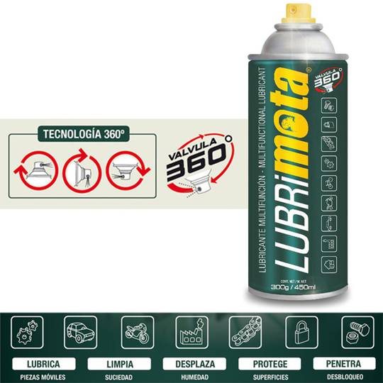 Lubricante de 450 ml y 300 g Mota LB450