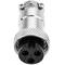 Connector micro aviació aeri GX16 femella de 3pin