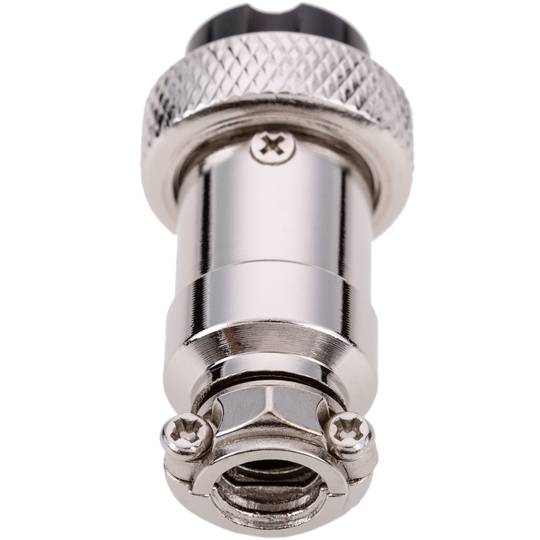 Connector micro aviació aeri GX16 femella de 3pin