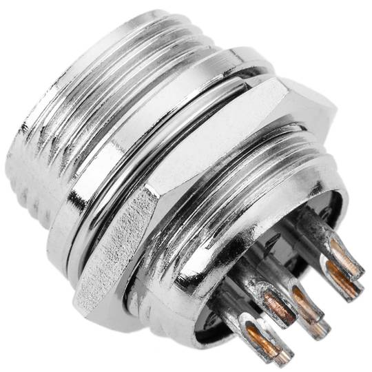 Micro-Stecker 7pol GX16 Luftfahrt