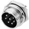 Micro-Stecker 7pol GX16 Luftfahrt