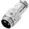 Conector micro aviación aéreo GX16 macho de 2pin