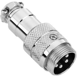 Air aviation connector male GX16 micro 5pin