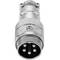 Conector micro aviación aéreo GX16 macho de 5pin