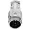 Micro connector 6pin GX16 male air aviation