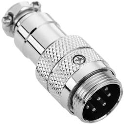 Micro connector 7pin GX16 male air aviation