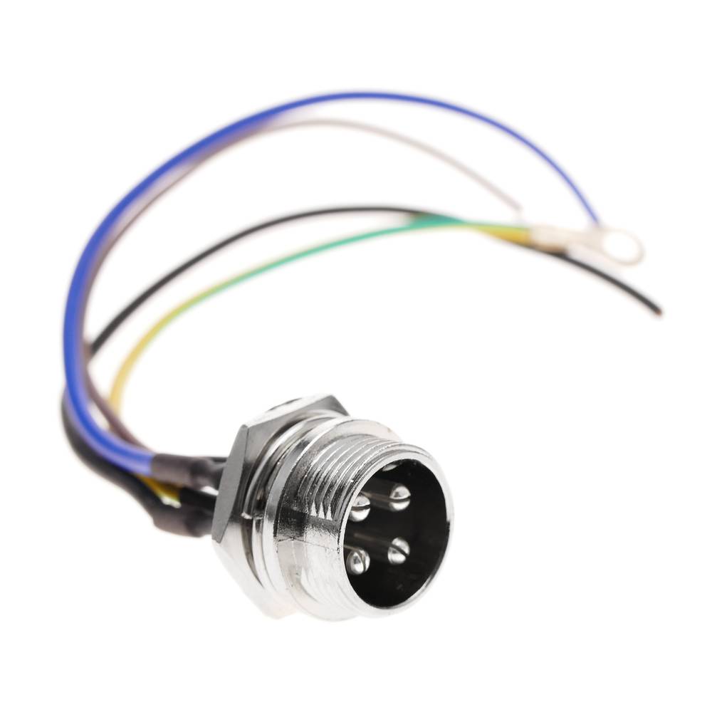 Micro Steckerverbinder 4-Pin Luftfahrt GX16 Kabel 15cm
