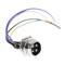 Micro Steckerverbinder 4-Pin Luftfahrt GX16 Kabel 15cm