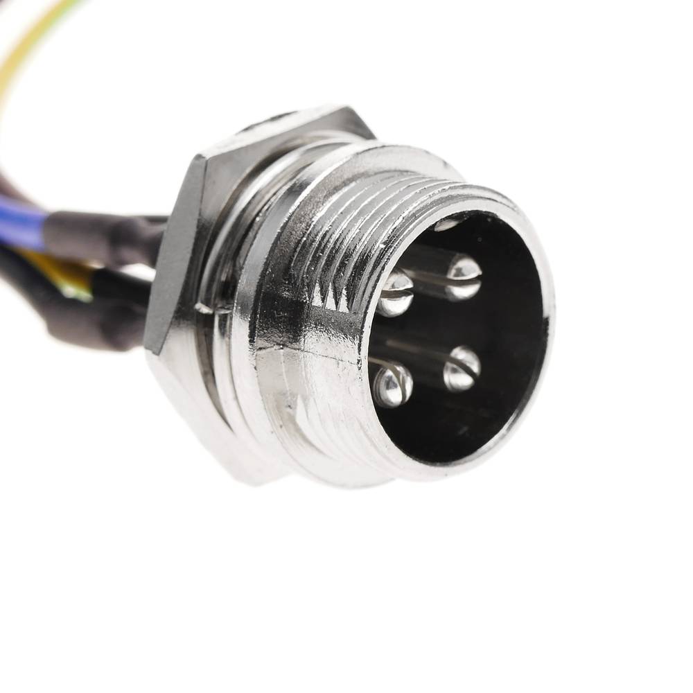 Micro Steckerverbinder 4-Pin Luftfahrt GX16 Kabel 15cm