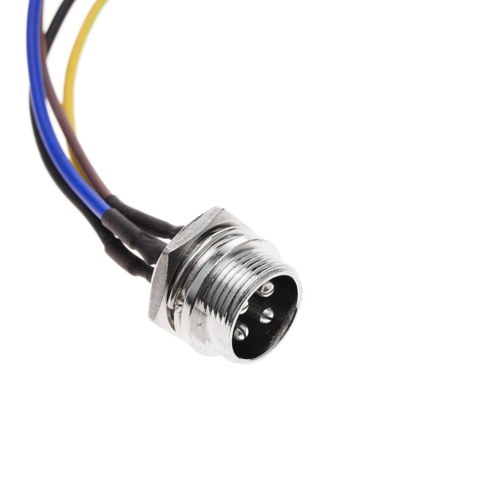Micro Steckerverbinder 4-Pin Luftfahrt GX16 Kabel 15cm