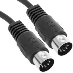 MIDI cable 5-pinmale to male 3 m