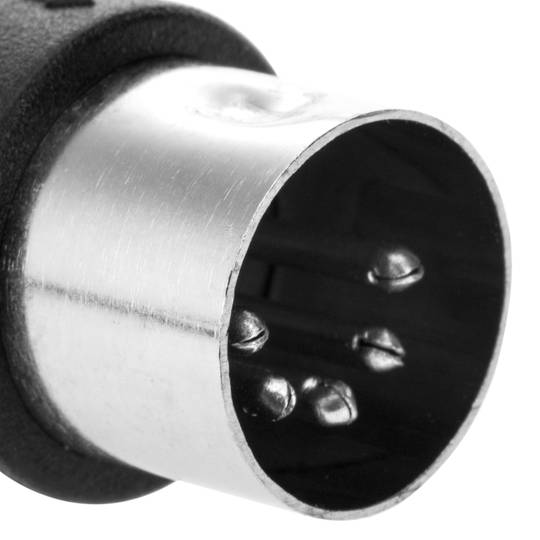 MIDI cable 5-pinmale to female 50 cm