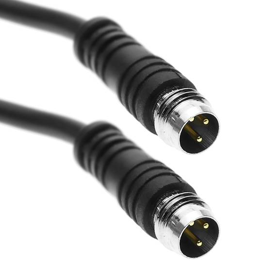 BCC-kabel mannelijk-mannelijk 3-pins 1m Cablematic
