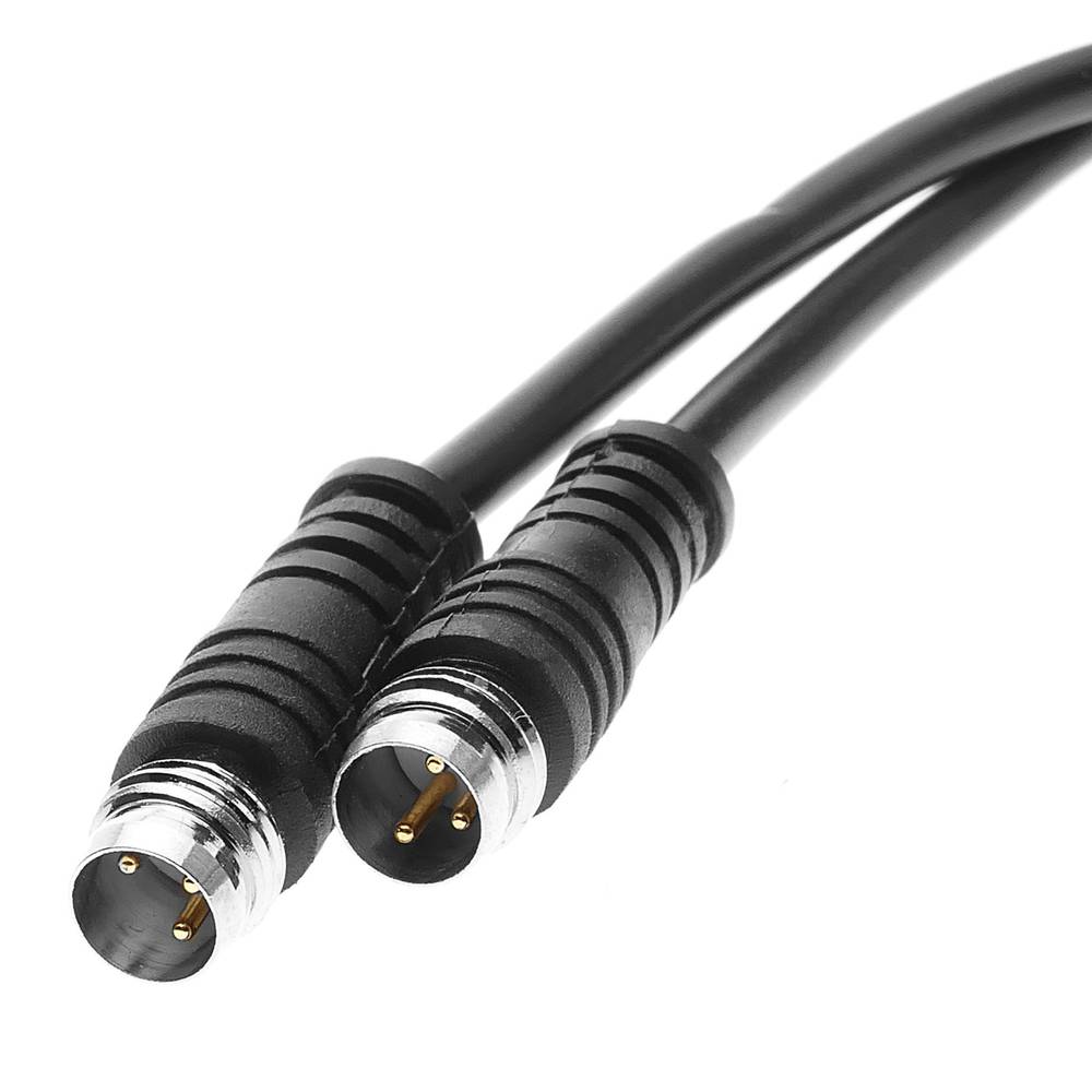 BCC-kabel M8 mannelijk-mannelijk 3-pins 1m