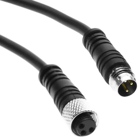 Cable BCC M8 mascle-femella 3-pin 2 m