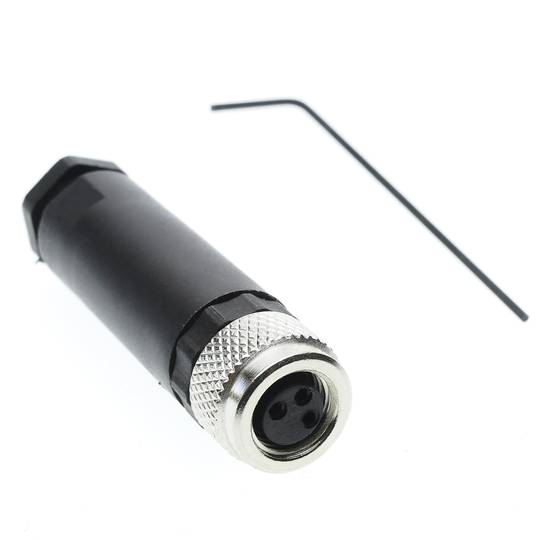 Connettore BCC M8 3-pin femmina