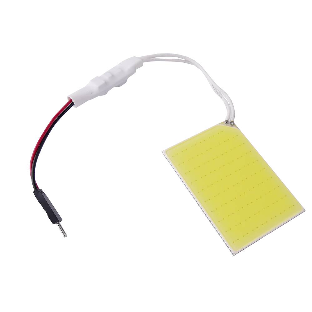 LED-Autobirne T10 W5W C5W Girlande BA9S COB Typ 50x35mm flache