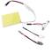 LED-Autobirne T10 W5W C5W Girlande BA9S COB Typ 50x35mm flache