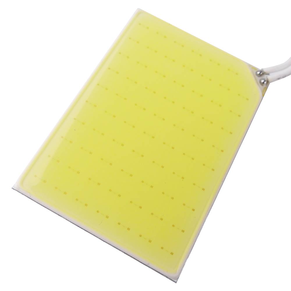 LED-Autobirne T10 W5W C5W Girlande BA9S COB Typ 50x35mm flache