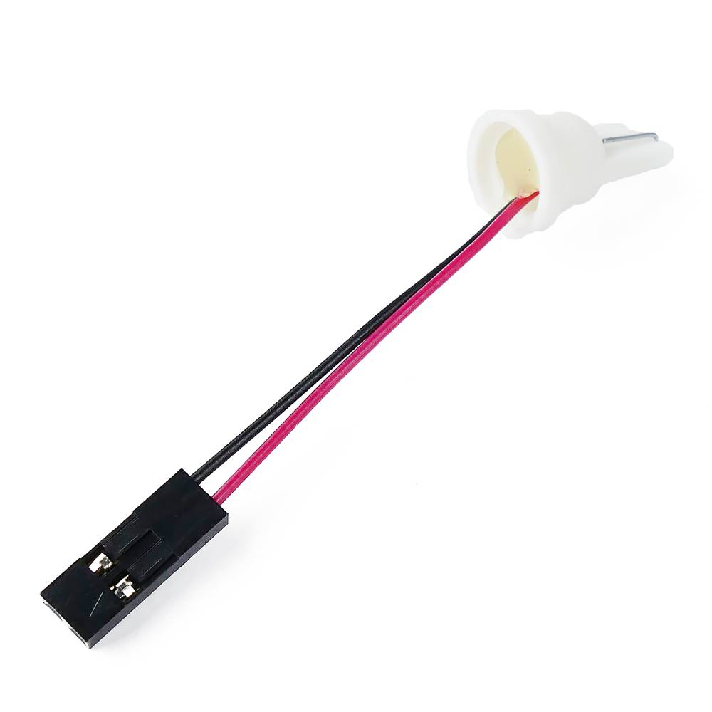 LED festoon C5W car bulb T10 W5W BA9S COB type 80x80mm flat