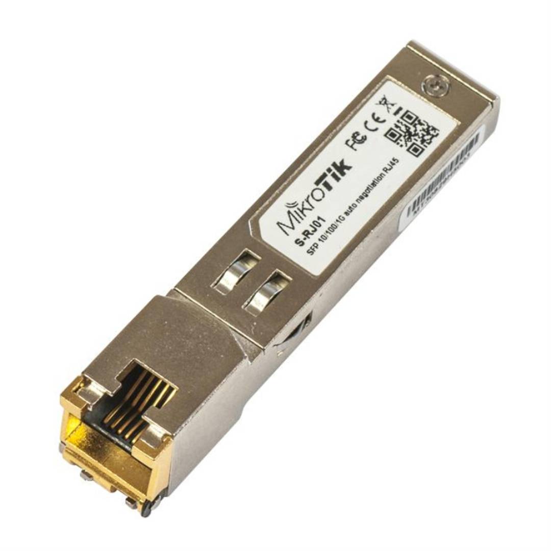 Módulo SFP conversor de 1,25 Gbit/s MikroTik S-RJ01