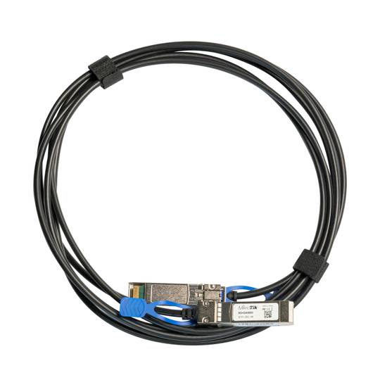 DAC cable with a 1 meter SFP28 25Gb/s connector Mikrotik XS+DA0001