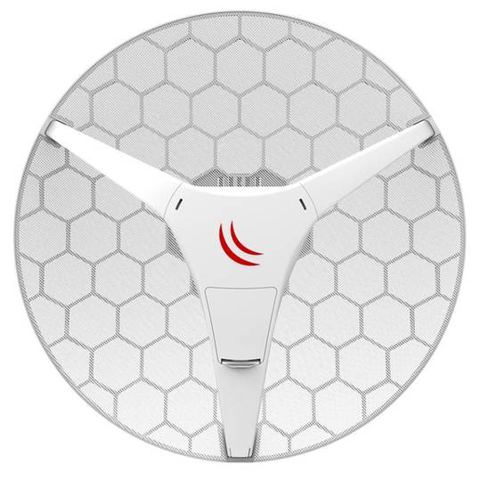 Confezione da 2 unità CPE wireless MikroTik per parabola RBLHGG-60adkit