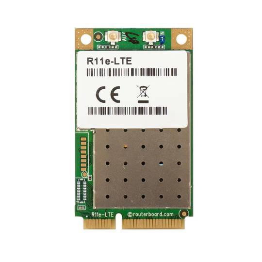 Drahtloses 4G-Modem, interner Mini-PCI-Express mit einer Geschwindigkeit von bis zu 150 Mbit/s MikroTik R11E-LTE