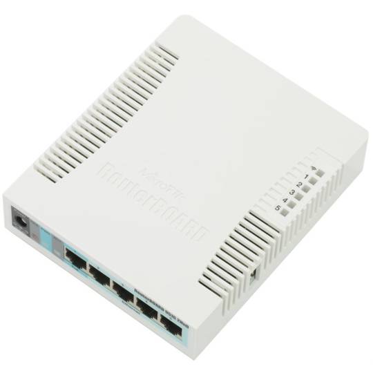 2.4 GHz Router with USB Type A 8-30V MikroTik RB951G-2HnD