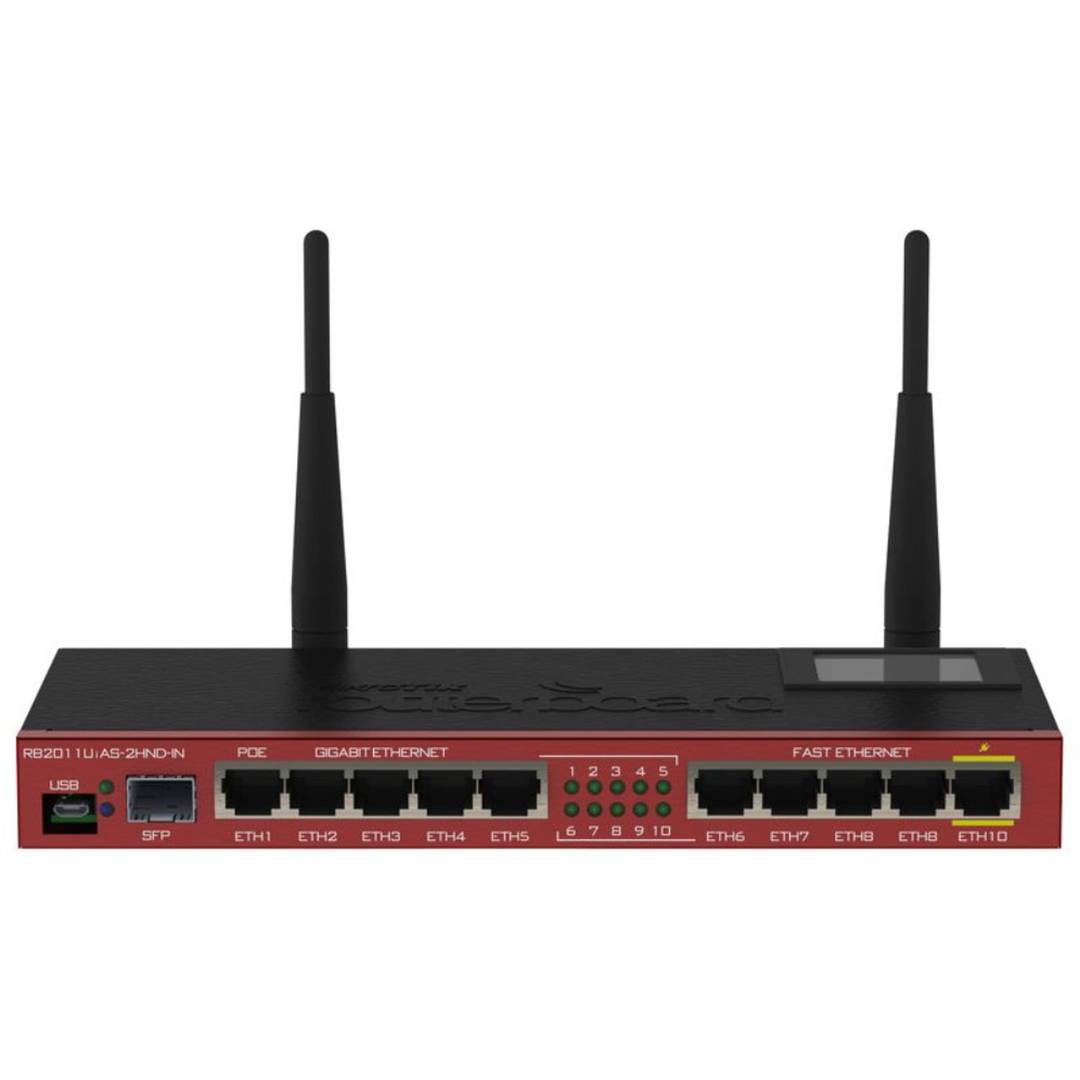Mikrotik RB2011UiAS-2HnD-IN Desktop Router