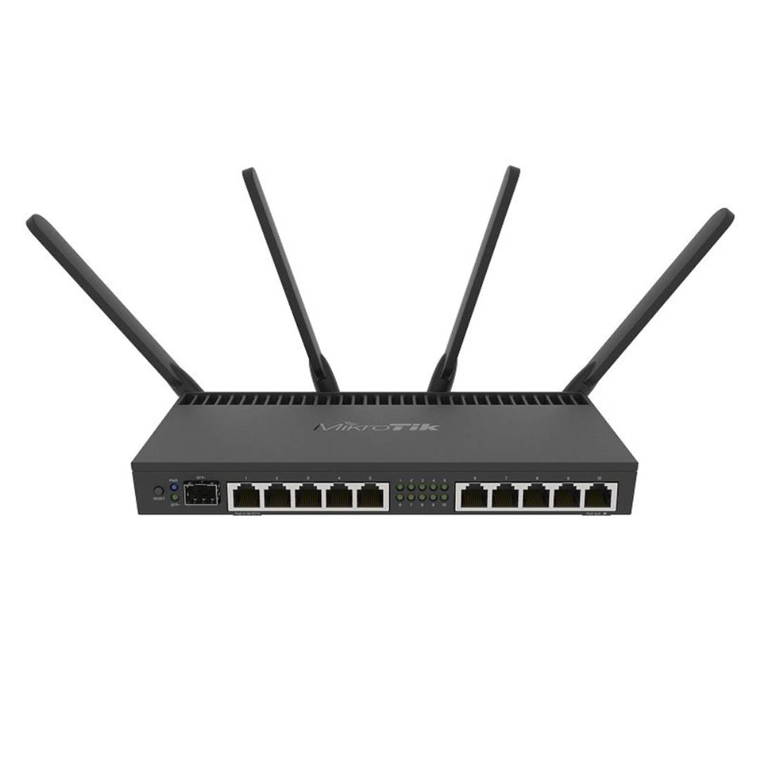 Router desktop con Wi-Fi 5 MikroTik RB4011 IGS + 5HACQ2HND-IN